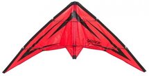 tweelijnsstuntkite Quick Lava 115 cm rood