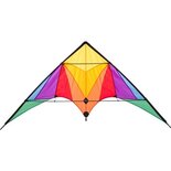 tweelijnsstuntkite Trigger Rainbow 175 cm