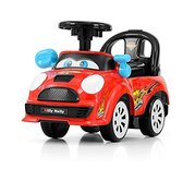 Ride On Joy loopwagen junior rood/zwart