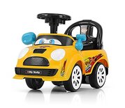 Ride On Joy loopwagen junior geel/zwart