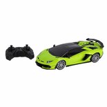 RC Lamborghini Aventador SVJ Roadster 1:16 + Licht Neon Groen