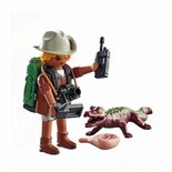 Playmobil 71168 Special Plus Onderzoeker met Kaaiman