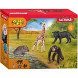 Schleich Wild Life Dieren 4 Stuks