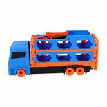 Pop-Up Auto Transporter + 2 Die-Cast Voertuigen