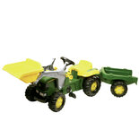 Rolly Toys 023110 RollyKid John Deere Tractor met Lader en Aanhanger