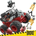 Mega Bloks Hot Wheels Monster Trucks Bone Shaker Crush Course