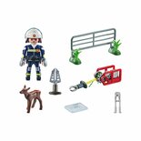 Playmobil 71467 Action Heroes Dierenbescherming Brandweer