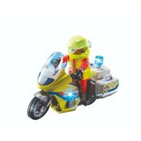 Playmobil 71205 Cityt Life Noodmotorfiets met Zwaailicht