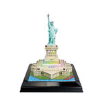 Cubic Fun 3D Puzzel Statue of Liberty + LED Verlichting 37 Stukjes