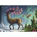 Ravensburger Puzzel Hert van de Lente 1000 Stukjes