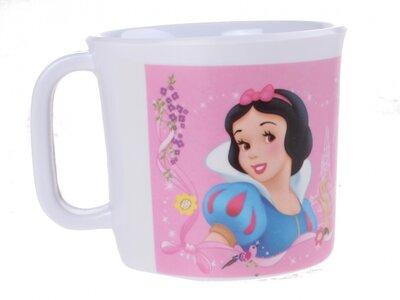 mok Disney prinsessen wit/roze 245 ml