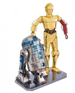 Star Wars R2D2 en C-3PO 3D modelbouwset 12,3 cm