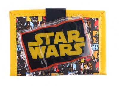 portemonnee Star Wars 11,5 cm geel