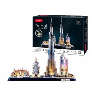 Cubic Fun 3D LED Puzzel Dubai 182 Stukjes