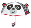 paraplu Panda 80 cm polyester zwart/wit