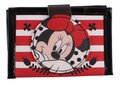 portemonnee Minnie Mouse 11,5 cm zwart/rood