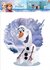 muursticker Frozen Elsa, Anna en Olaf 2 stickervellen_