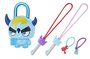 Lock Stars-figuur Horned Monster 6 cm blauw 5-delig_