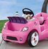 Loopwagen Whisper Ride II 115 cm roze_