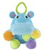 knuffelbal nijlpaard 2-in-1 19 cm blauw_