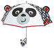 paraplu Panda 80 cm polyester zwart/wit_