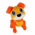 Robot Puppy Rick 20 cm + Licht en Geluid Geel/Oranje_