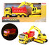 Cars & Trucks Kiepwagen met Graafmachine Licht & Geluid_