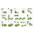 Toi-toys Knutselpuzzel Tricera Junior 25,8 Cm Groen 59-delig_