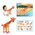 Toi-Toys 3D Puzzel Giraffe Junior 31,5 Cm Foam Oranje 104-delig_