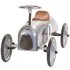 Retro Roller Metalen Loopauto Jean 75x40x40 cm Zilver_