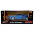 RC Audi R8 V10 Coupé 1:24 + Licht Blauw_