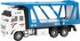 Metal Autotransport Vrachtwagen 1:38 Blauw 12cm_