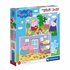 Clementoni Supercolor Puzzel Peppa Pig 2x20 Stukjes_