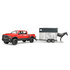 Bruder 2501 Dodge Ram Auto met Paardentrailer_