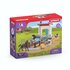 Schleich Horse Club Paardenbox + Merrie en Veulen_