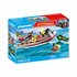 Playmobil 71464 Action Heroes Brandweerboot met Waterscooter_