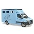 Bruder 02674 Mercedes Benz Diertransporter + Paard_